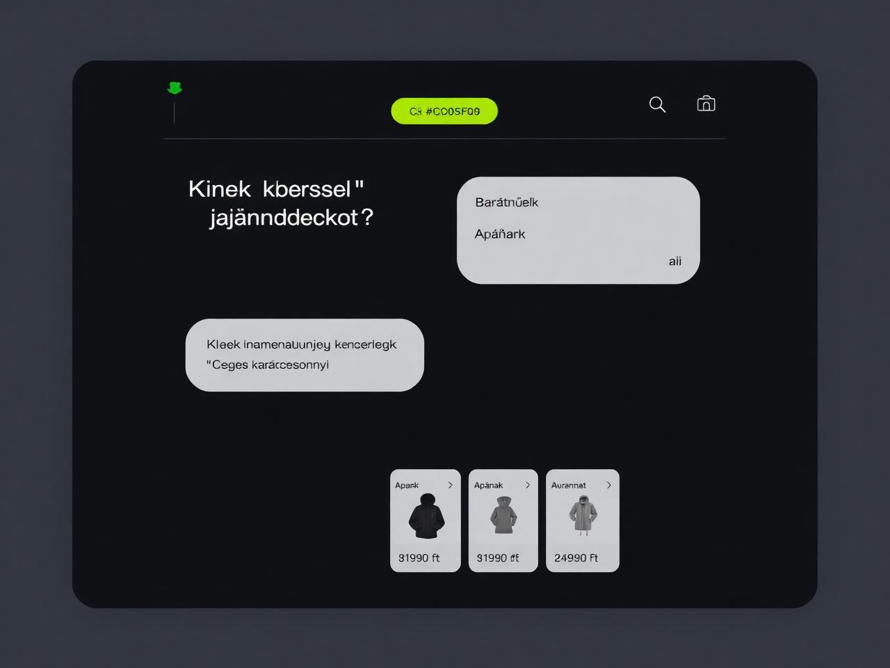 AI termékajánló — kérdésekre 3 találat